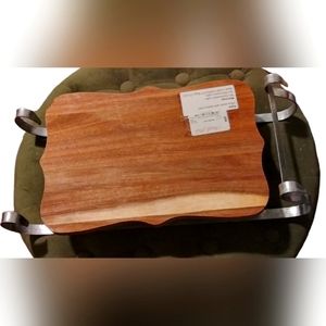 NWT Sleigh cutting board/serving tray